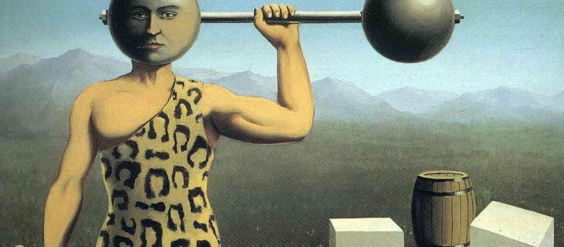 Rene Magritte. Le Mouvement perpétuel. 1935. (Recorte)